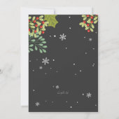 Festive Times Noël Invitations (Dos)