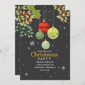 Festive Times Noël Invitations (Devant / Derrière)