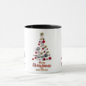 “Festive Tree in Snow” Mok (Midden)