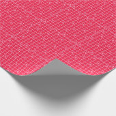 Festive Trees Holiday Christmas Cadeaupapier (Hoek)