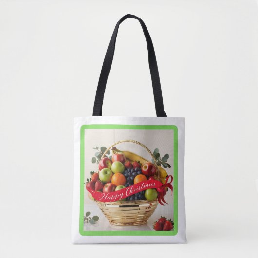 Festive US Fruits Panier d'or Sac fourre-tout de N (Devant)