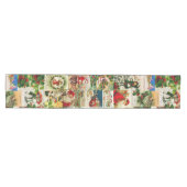 Festive  Victoriaans kerstkerstkerstkerstbekkencol Medium Tafelloper (Horizontaal)