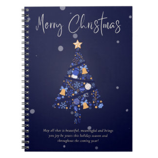 Festive violet Carnet de Noël