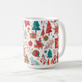 Festive Whimsy Christmas Mug (Devant droit)