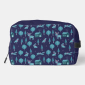 Festive Winter Animals Toilettasje (Achterkant)