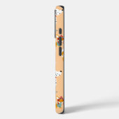 Festive Winter Puppy Scarves Case-Mate iPhone Case (Achterkant / Links)