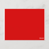 Festive Wreath Holiday Briefkaart (Achterkant)