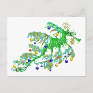 Festive Zee Dragon Briefkaart