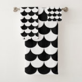 Feston noir et blanc (En situation)