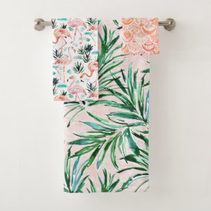 Feston TROPICAL BARBARIAN® de paumes de Flamant
