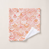 Feston TROPICAL BARBARIAN® de paumes de Flamant (Gant de toilette)