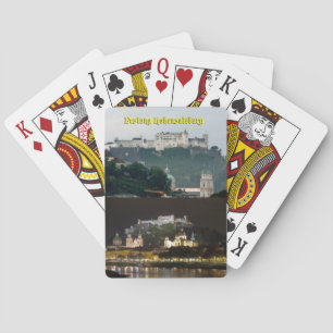 Festung Hohensalzburg, Salzburg Oostenrijk Speelkaarten