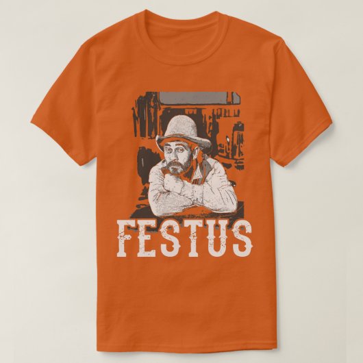 Festus van Gunrook T-shirt (Design voorkant)