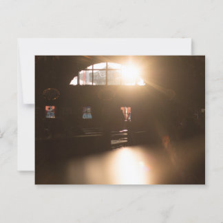 FESTZELT FURCH HAAGER HERBSTFEST BEI ABENDSONNE BRIEFKAART