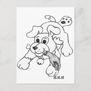 Fetch Boy Briefkaart