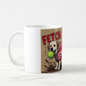 Fetch Happens Humorous dog koffiekopje mok modderi (Links)