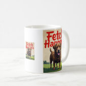 Fetch Happens Mug de tasse de café pour chien humo (Devant droit)