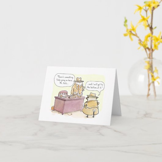 Fetch Ketchum : Une carte de pêche (Fleur jaune)