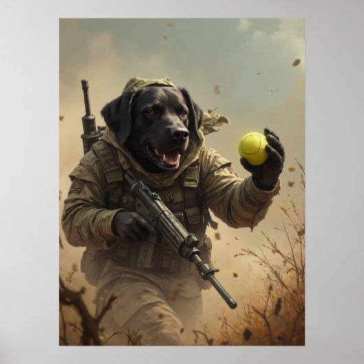 Fetch Mission: Granade Ready Pup Poster (Voorkant)