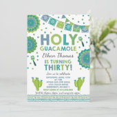 Fête 30e anniversaire Invitation Saint Guacamole 3 (Debout devant)