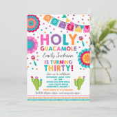 Fête 30e anniversaire Invitation Saint Guacamole 3 (Debout devant)