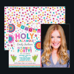 Fête 40e anniversaire Invitation Saint Guacamole 4<br><div class="desc">Fiesta 40th Birthday Invitation Tous les modèles sont © PIXEL PERFECTION PARTY LTD</div>