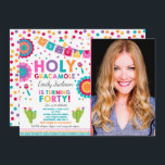 Fête 40e anniversaire Invitation Saint Guacamole 4<br><div class="desc">Fiesta 40th Birthday Invitation Tous les modèles sont © PIXEL PERFECTION PARTY LTD</div>