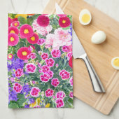 Fête 80e anniversaire bouquet floral serviettes de (Quart Plié)