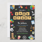Fête à la maison, Jeux de société, Invitation d'an (Devant)