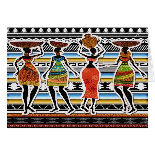 Fête africaine (Devant horizontal)