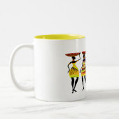 Fête africaine • Mug à café bicolore (Gauche)