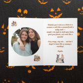 Fête Animaux mignonette Funny photo cartes d'Hallo