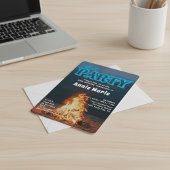 Fête Anniversaire Bonfire Invitation