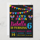 Fête Anniversaire Cinco De Mayo Fête Invitation (Devant)