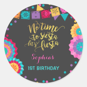 Fête Anniversaire Favoriser Sticker étiquette Scea