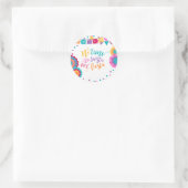 Fête Anniversaire Favoriser Sticker étiquette Scea (Sac)