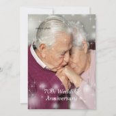 Fête Anniversaire, Invitation Personnalisée (Devant)