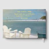 Fête Anniversaire Ocean Beach Chaises Real Gold Fo (Verso)