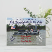 Fête Annuelle Sur Le Lac Invitation (Debout devant)
