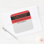 Fête ! Autocollant de badge de nom de retrouvaille (Enveloppe)