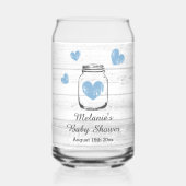 Fête baby shower tendance personnalisée peut lunet (Recto)