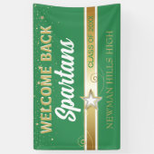 Fête ! ! Bannière de réunion de la classe de retou (Vertical)