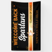 Fête ! ! Bannière de réunion de la classe de retou (Vertical)