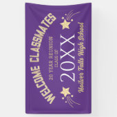 Fête ! Bannière personnalisée de regroupement de c (Vertical)