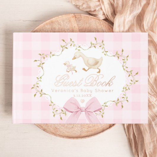 Fête bébé fille Silly Goose Gingham Fantaisiste