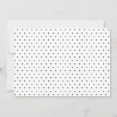 Fête bébé lapin fantaisiste : invitations (Dos)