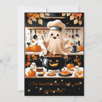 Fête Boo-tiful – Invitation à la soirée de cuisine