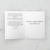 Fête chrétienne de la carte Tabernacles (Intérieur)