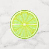 Fête Citrus Bright Lemon Lime Orange Confetti (Petit recto)