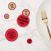 Fête ! ! Classe Confetti table Réunion (Groupe)